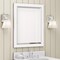 Alaterre Furniture Bennet 2pc Wooden Bathroom Vanity Set - 60-in. L Vanity, 24-in. L Rectangular Mirror, White AVAN6000WHA - alternate 4